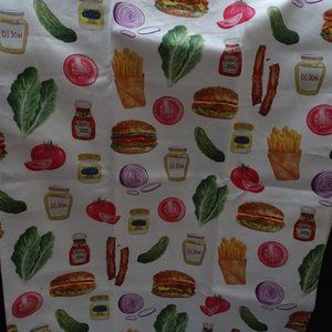 Maison Lorrain Burgers Cotton Tea Towel